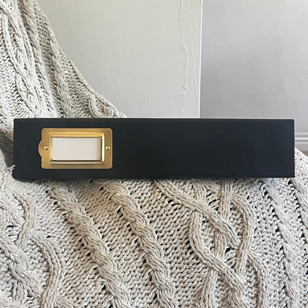 The Paper Studio Vintage Look Art deco Gold, Scrap/Art/ /Photo Album , 3 ring - Picture 2 of 8